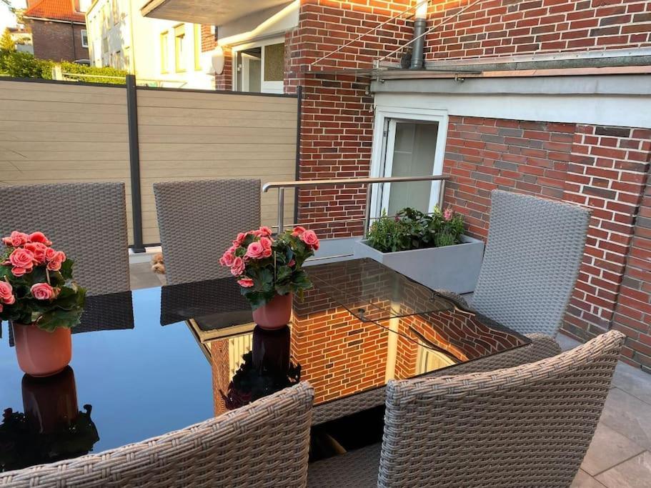 Ferienwohnung Hereinspaziert Wilhelmshaven Exterior foto