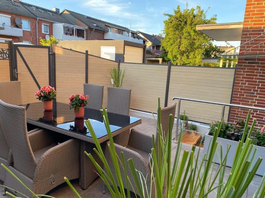 Ferienwohnung Hereinspaziert Wilhelmshaven Exterior foto